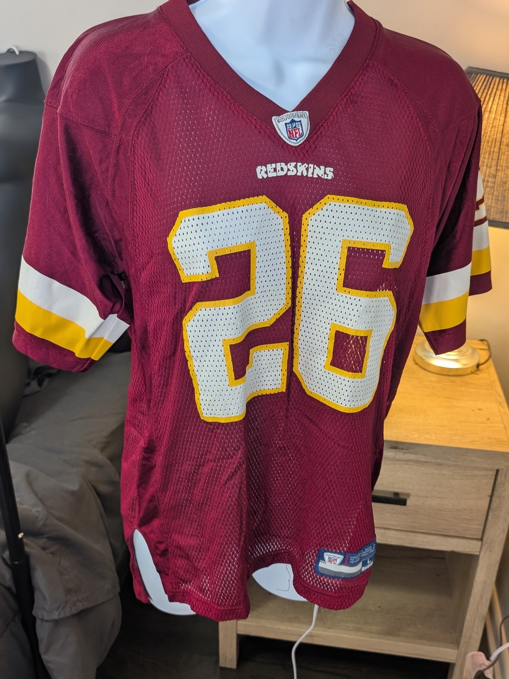 NFL Washington Redskins #26 Football Jersey